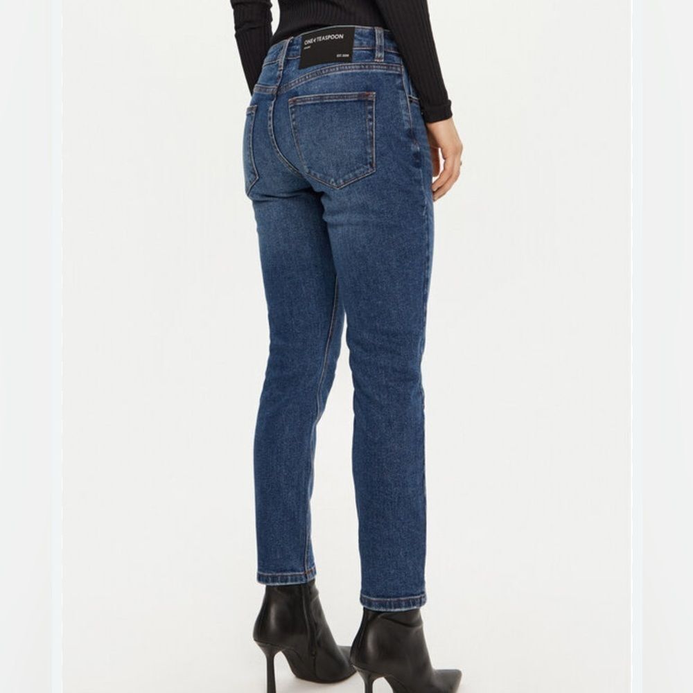 One Teaspoon Blue Distressed Blue Jeans(Size 26)